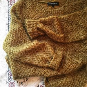 Oversized mohair sweater by Simons